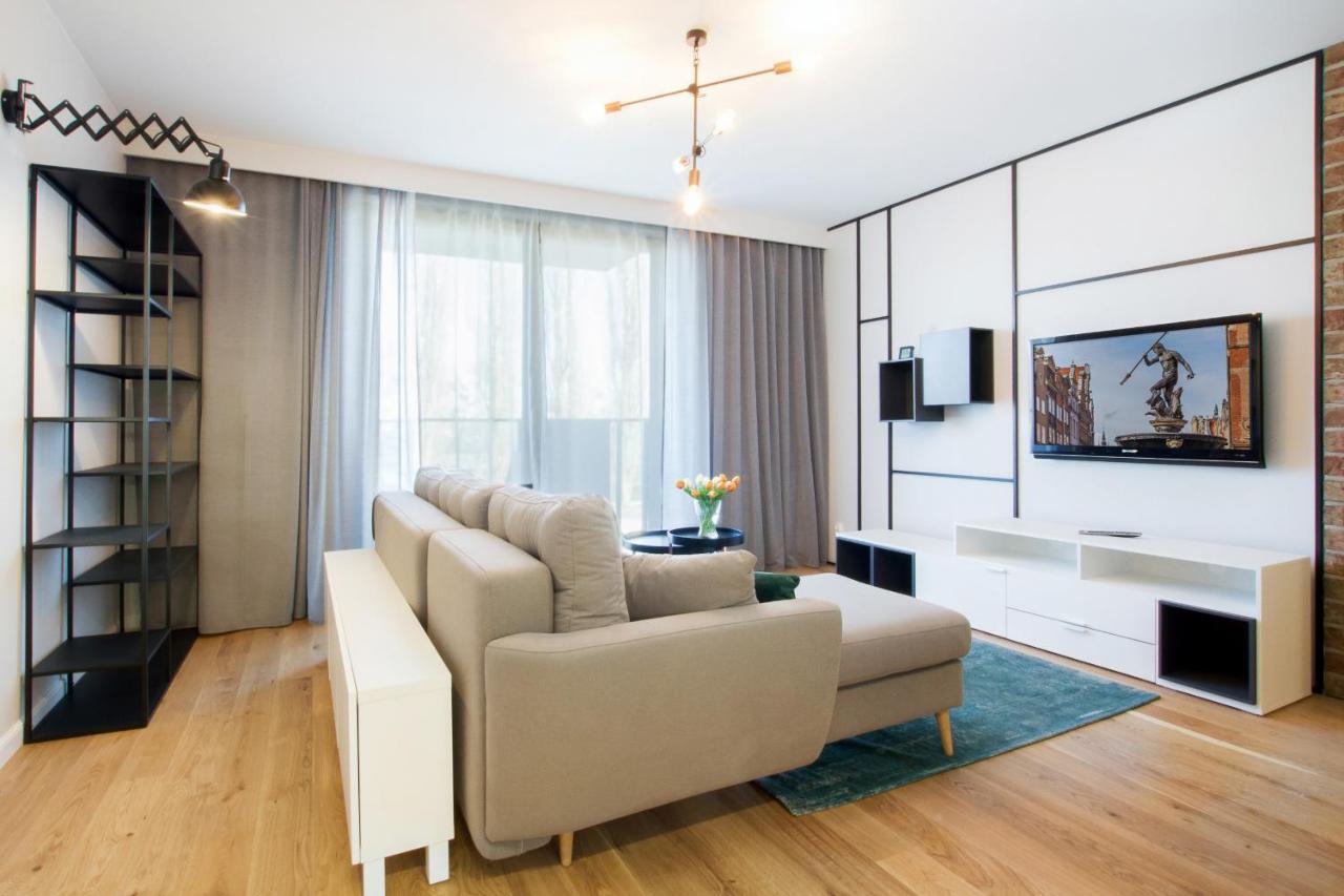 Apartment Front Park Sadowa With Parking By Noclegi Renters Gdansk Exterior foto